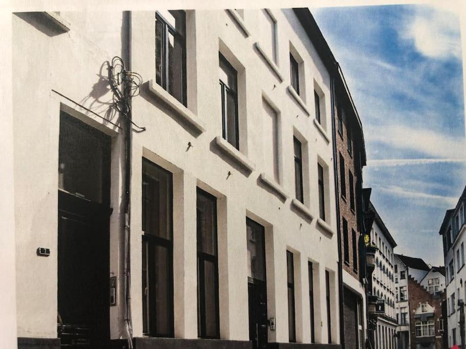 Hippe Studio In Historisch Gebouw In Oude Centrum Antwerpen Buitenkant foto